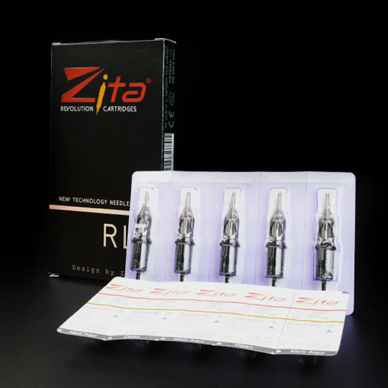 Cartuchos Zita Premium – Agujas Profesionales RL, RS, M1 y RM