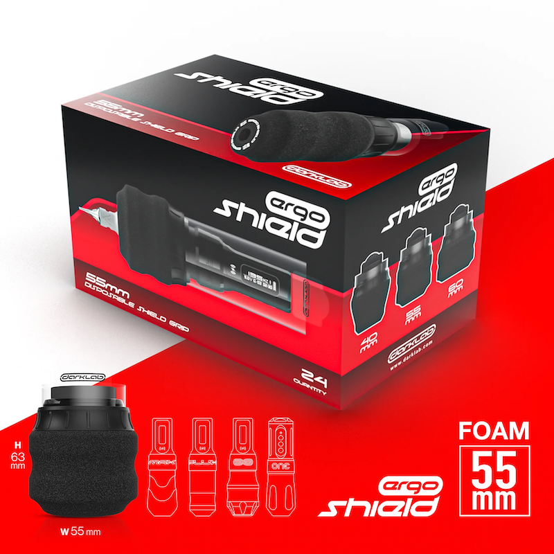 Darklab ErgoShield 55mm Grip Desechable con Funda Integrada