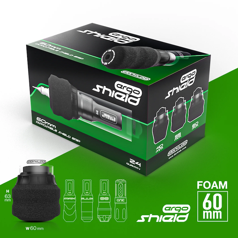 Darklab ErgoShield 60mm Grip Desechable con Funda Integrada