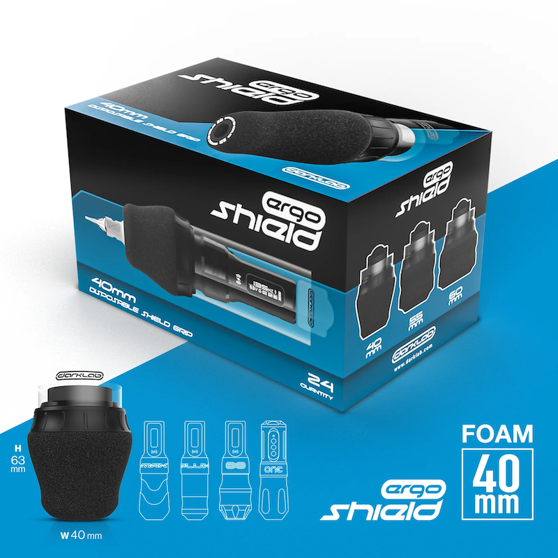 Darklab ErgoShield 40mm Grip Desechable con Funda Integrada