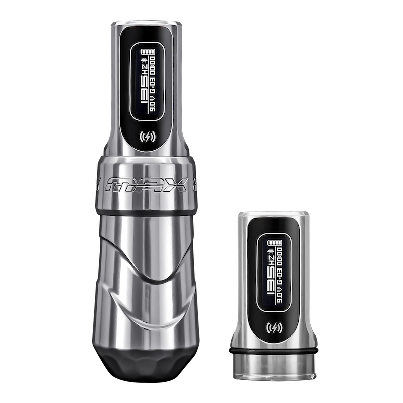 FK Irons Flux Max - Blade - Wireless Tattoo Machine w/ 2 PowerBolts II