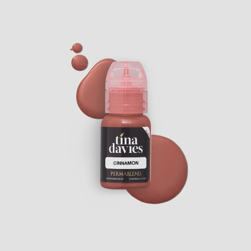 Cinnamon Tina Davies Envy Lip – Pigmento PMU para Labios 1/2 oz