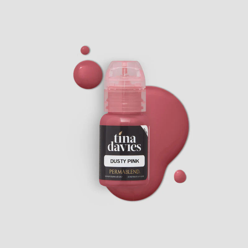 Dusty Pink Tina Davies Envy Lip – Pigmento PMU para Labios 1/2 oz