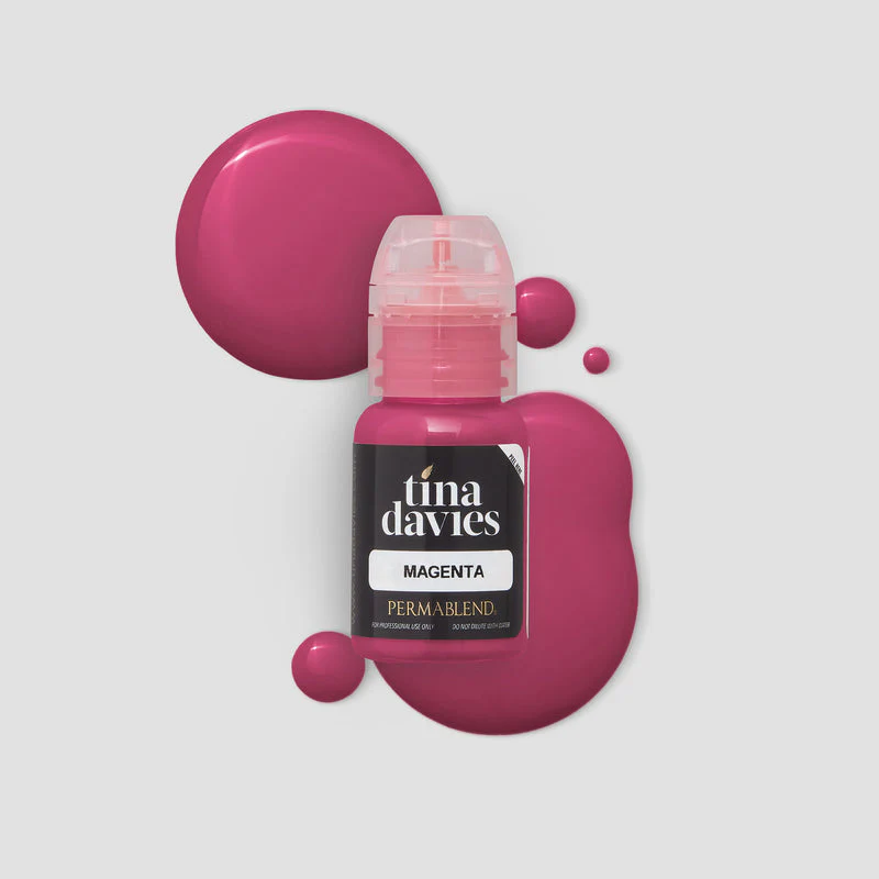 Magenta Tina Davies Envy Lip – Pigmento PMU para Labios 1/2 oz