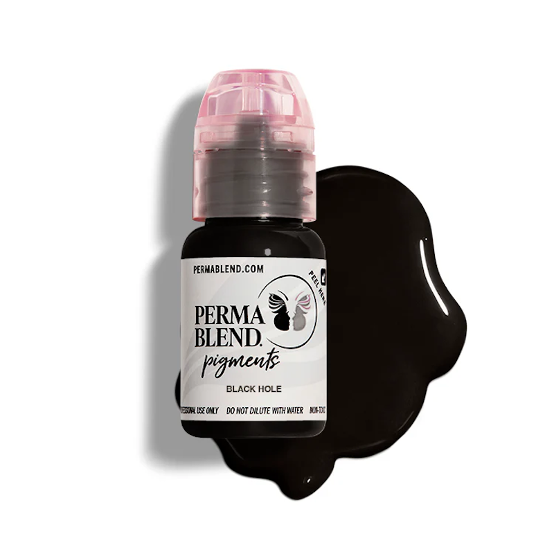 Perma Blend Black Hole – Pigmento PMU para Ojos 1/2 oz