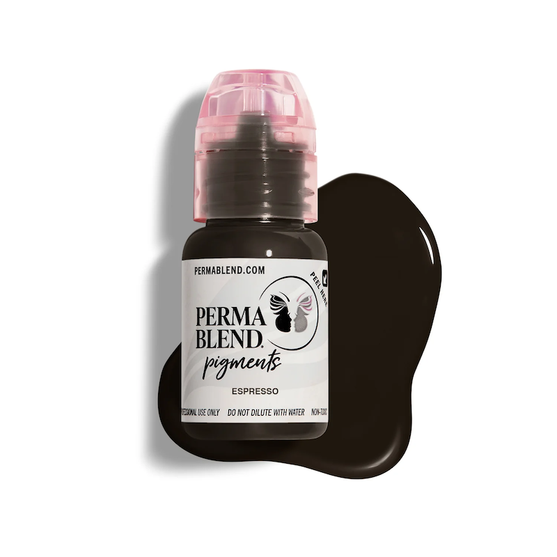 Perma Blend Espresso – Pigmento PMU para Cejas 1/2 oz