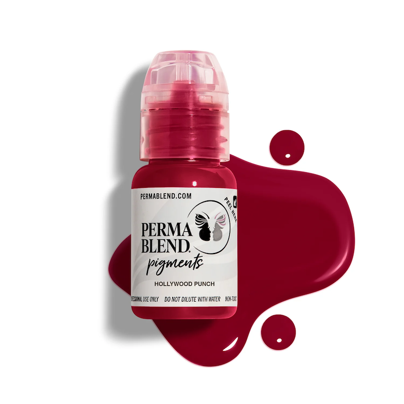 Perma Blend Hollywood Punch – Pigmento PMU para Labios 1/2 oz