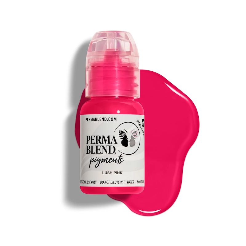 Perma Blend Lush Pink – Pigmento PMU para Labios 1/2 oz