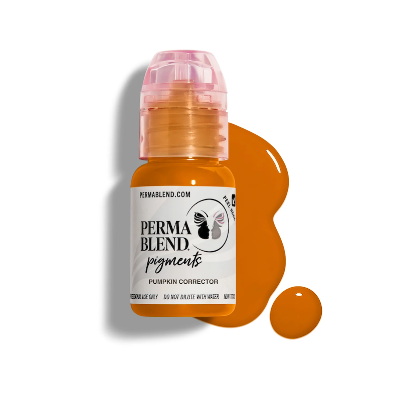 Perma Blend Pumpkin Corrector – Pigmento Corrector PMU 1/2 oz