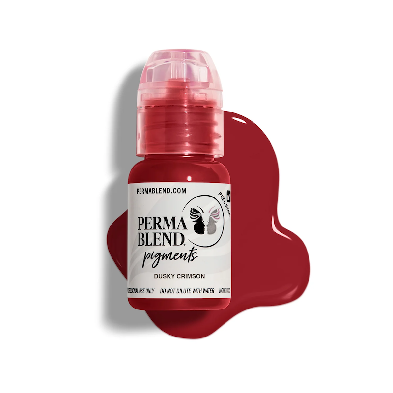 Perma Blend Dusky Crimson – Pigmento PMU para Labios 1/2 oz