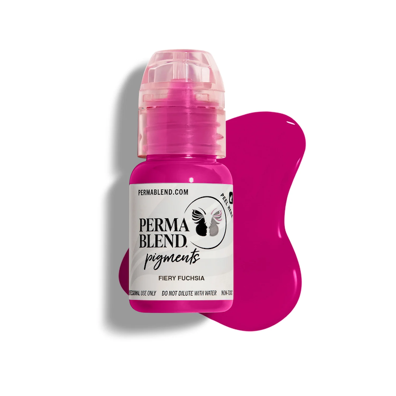 Perma Blend Fiery Fuchsia – Pigmento PMU para Labios 1/2 oz