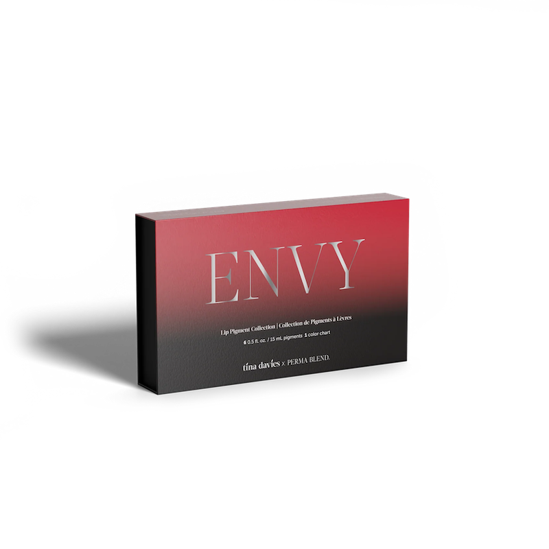 Tina Davies Envy Set – Set de Pigmentos PMU para Labios 6 x 1/2 oz