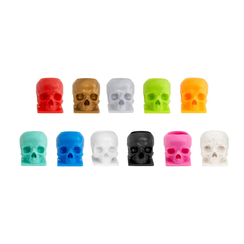 Saferly Skull Ink Caps #16 Large – Caps Cráneo (Bolsa 200 pzas)