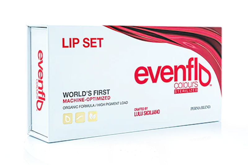 Evenflo Lip Set – Set de Pigmentos PMU 5 x 1/2 oz