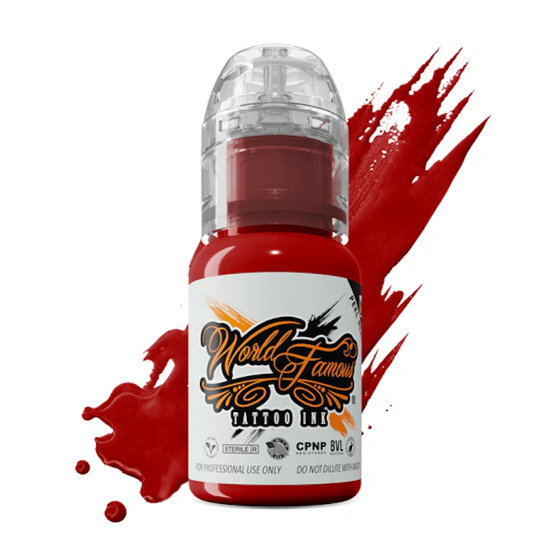 World Famous Big Apple Red – Tinta Roja Vibrante
