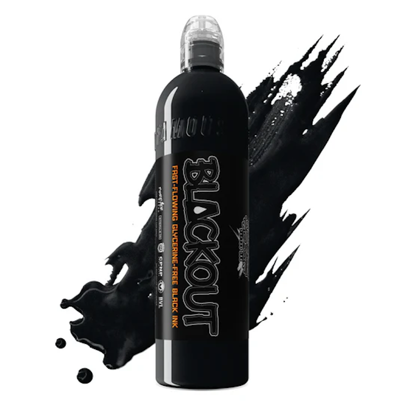 World Famous Blackout – Tinta Negra Ultra Fluida