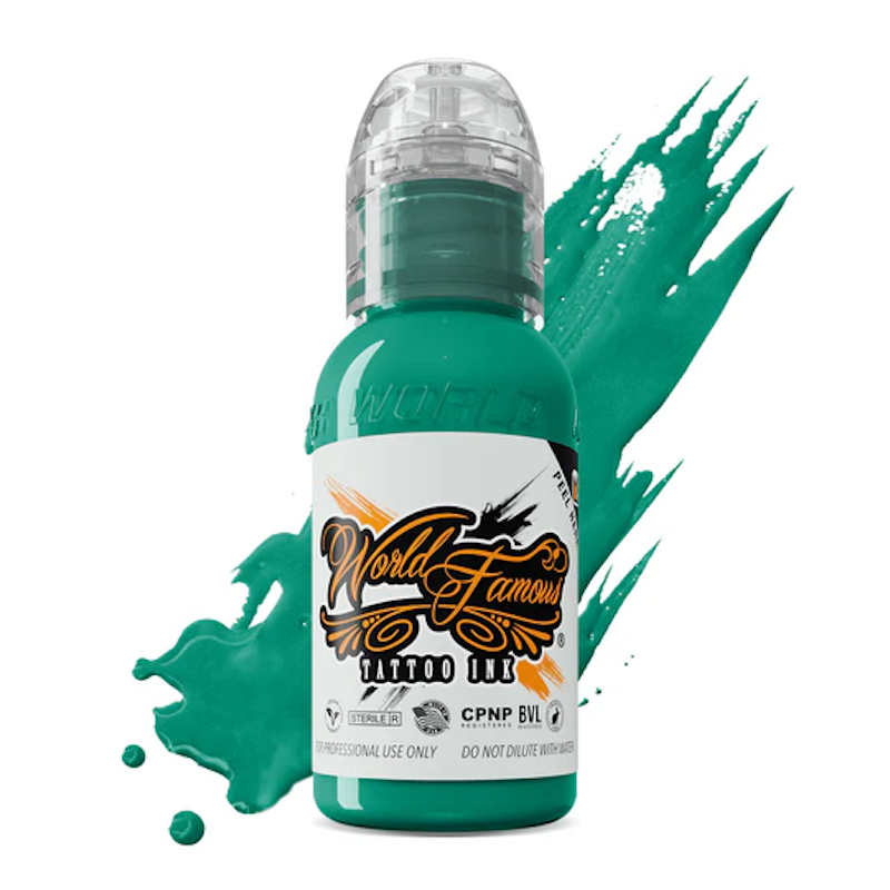 World Famous Caribbean Sea – Tinta Azul Verde Aqua Vibrante