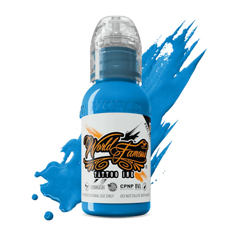 World Famous Donatello Blue – Tinta Azul Profundo Brillante
