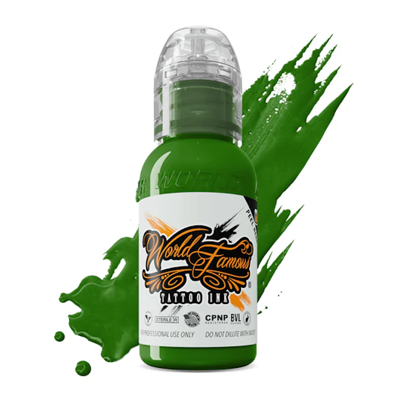 World Famous Everglades Green – Tinta Verde Intenso Natural