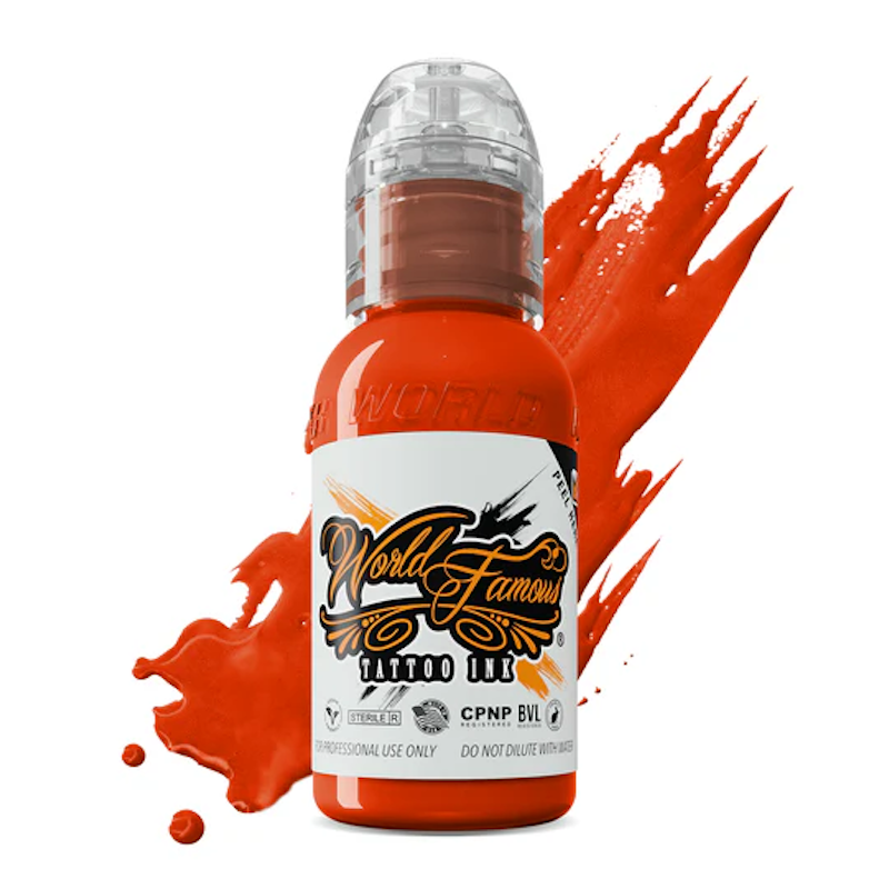 World Famous Moroccan – Tinta Rojo Naranja Terracota