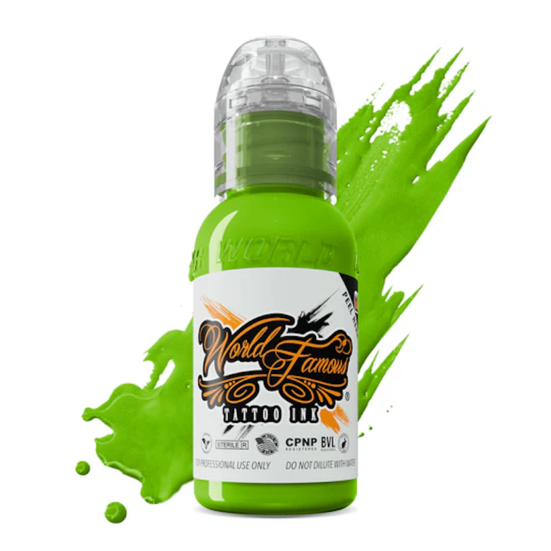 World Famous Northern Lights Green – Tinta Verde Brillante Vibrante