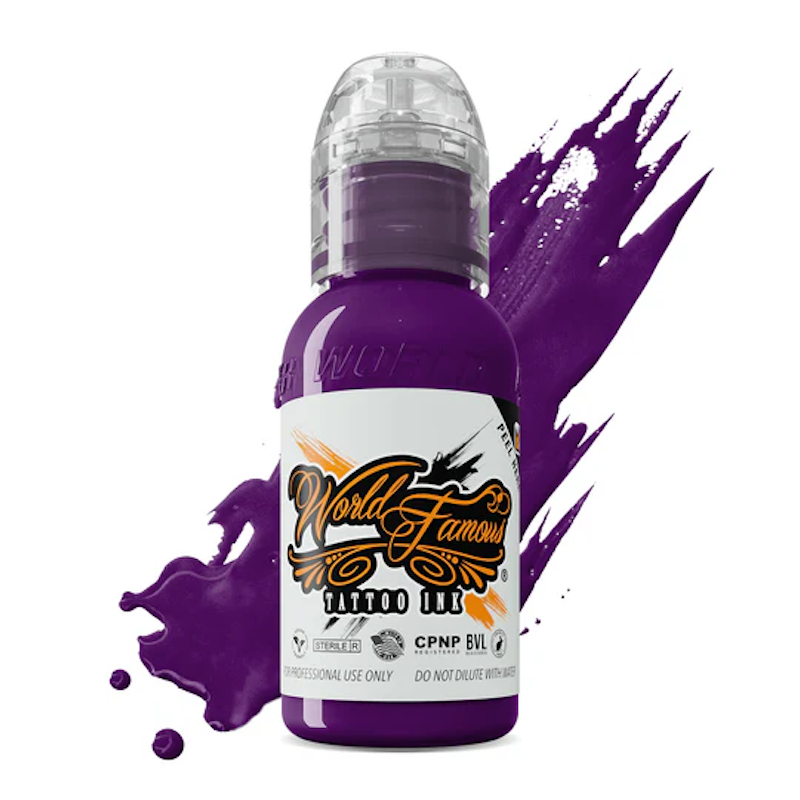 World Famous Purple Kush – Tinta Púrpura Vibrante Intenso