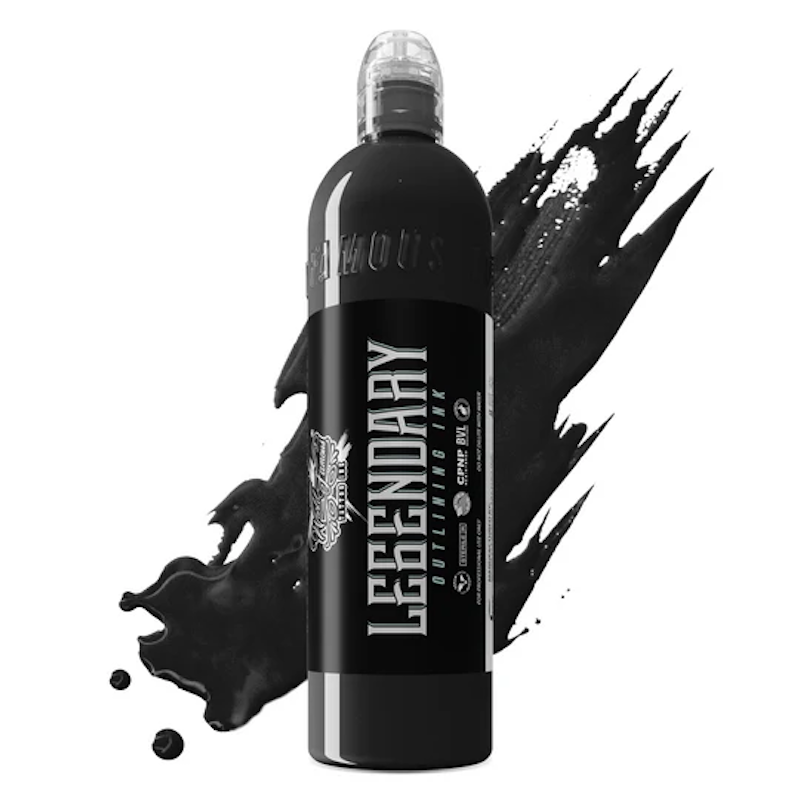 World Famous Legendary Outlining Ink – Tinta Negra para Línea