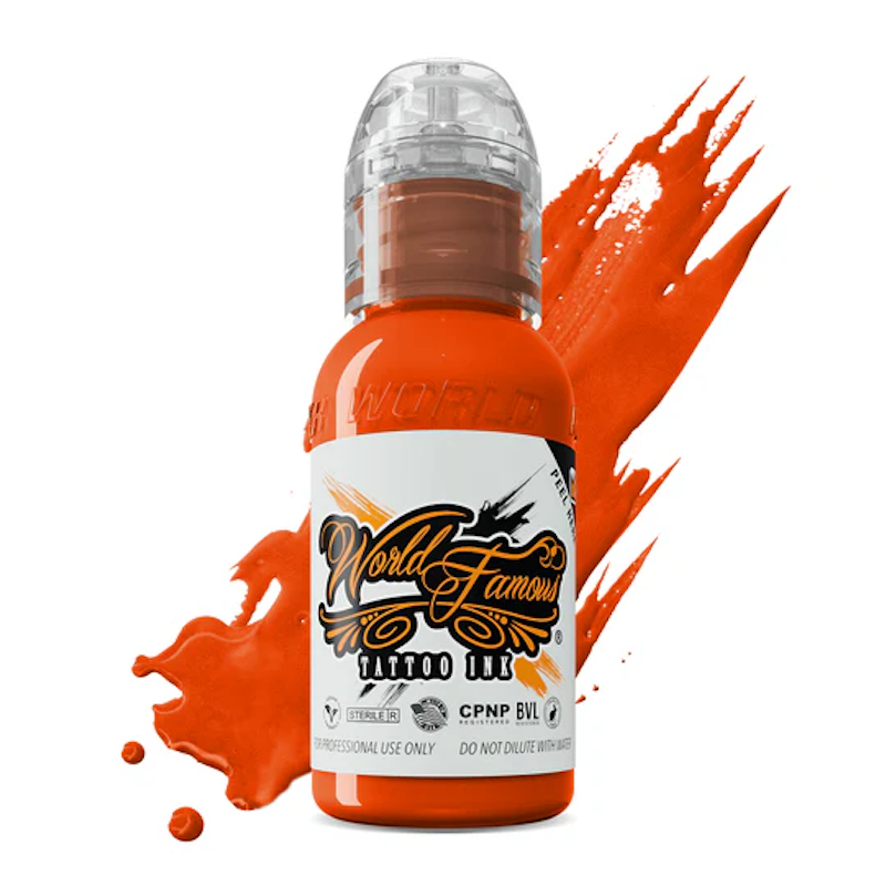World Famous Straight Orange – Tinta Naranja Vibrante Puro