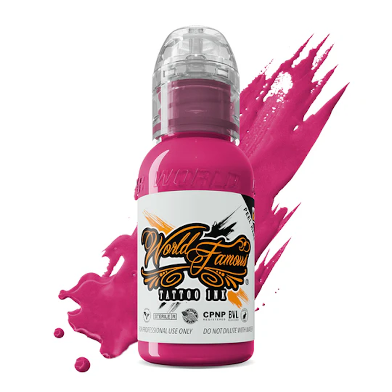 World Famous Strawberry – Tinta Rojo Rosado Vibrante