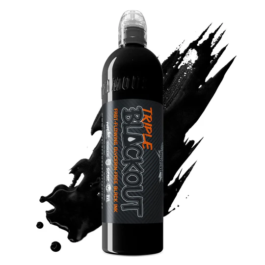World Famous Triple Blackout – Tinta Negra Ultra Intensa Sin Glicerina
